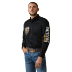 Picture of Ariat 10044720 Team Rattlers Twill Classic Fit Shirt