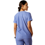 Picture of Ariat 10046120 CLARA 6 POCKET DURASTR SS SCRUB TOP