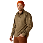 Picture of Ariat 10052809 TEAM LOGO 1/4 ZP SWTSHRT