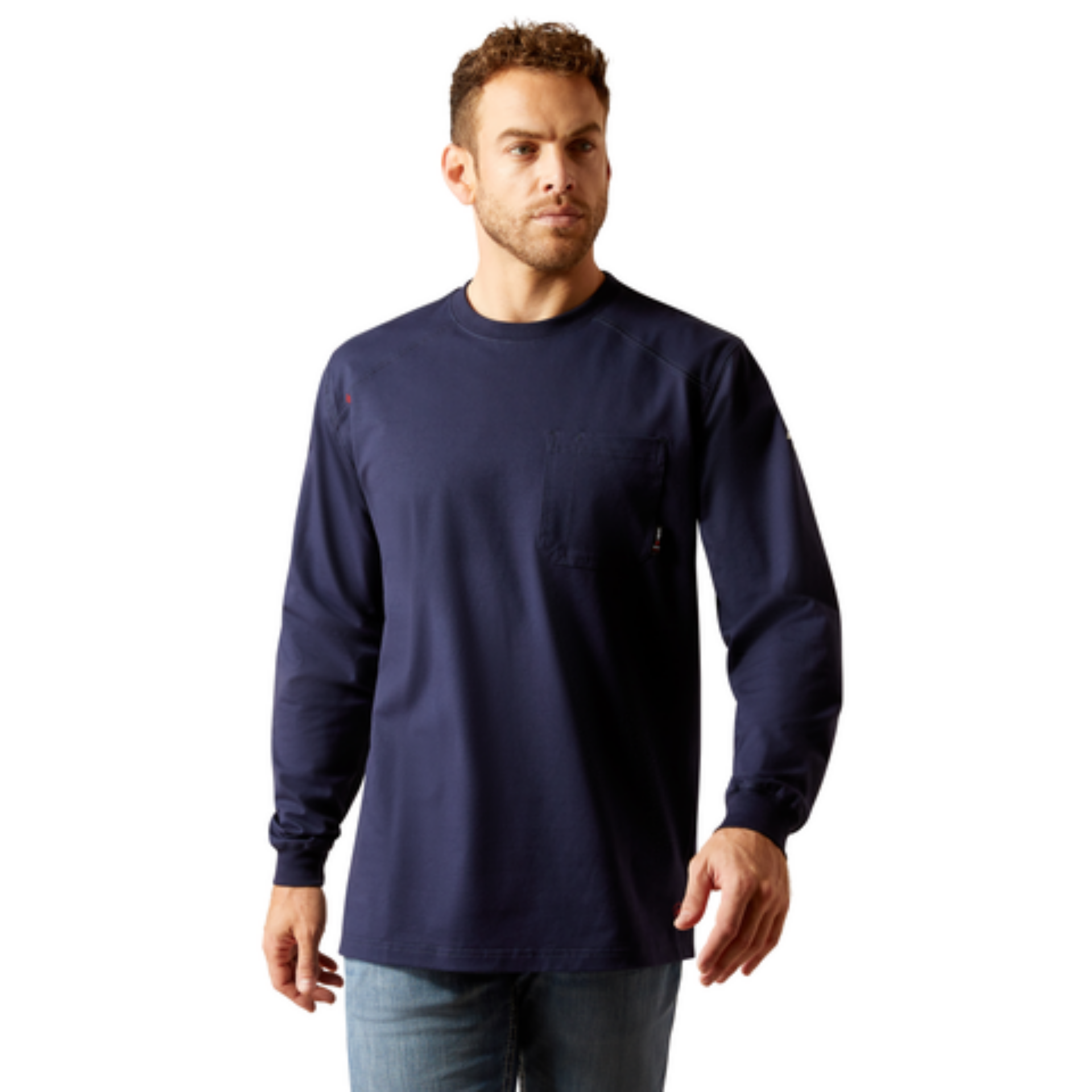 Picture of Ariat 10053030 FR PIMA LS TSHRT