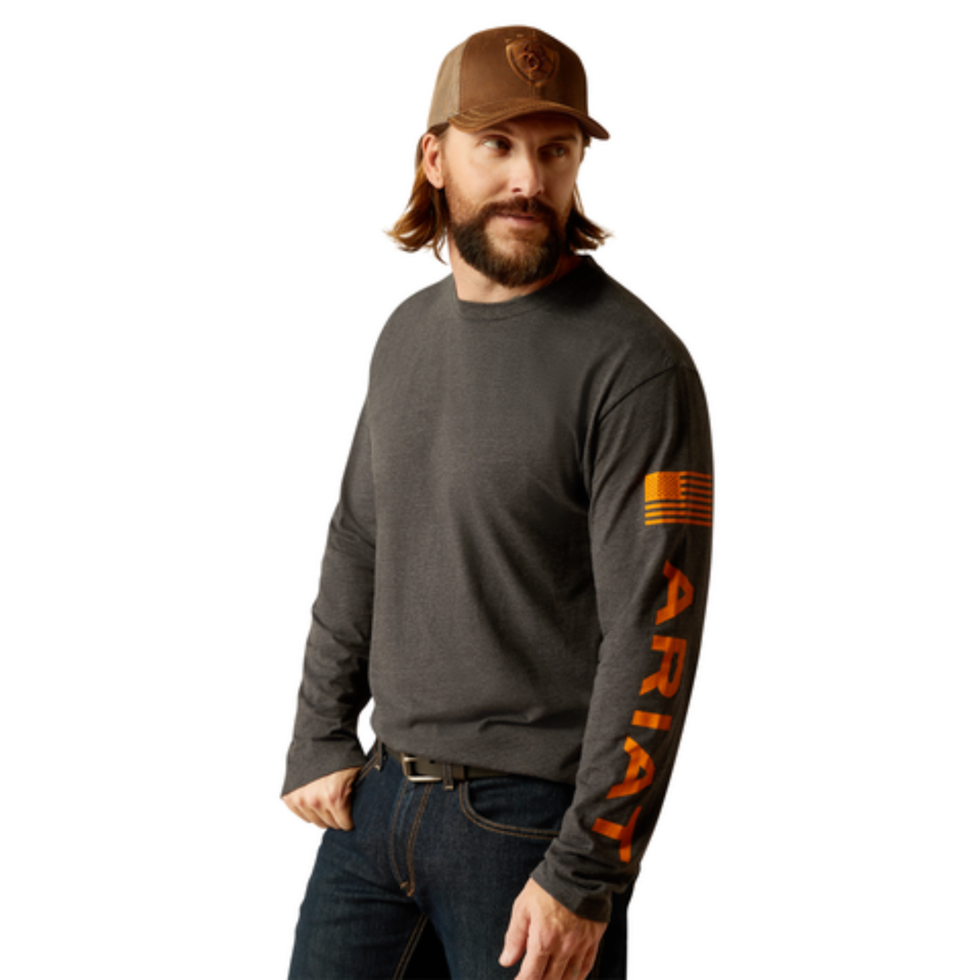 Picture of Ariat 10054192 ARIAT ELEVATED V2 LS TSHRT