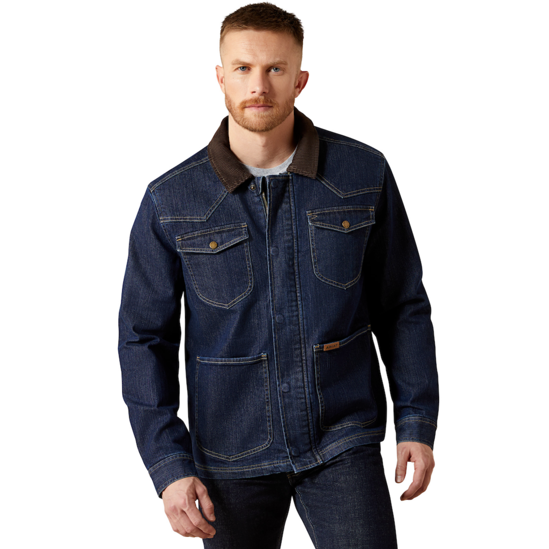 Picture of Ariat 10072355 Denim Chore Jacket