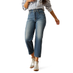 Picture of Ariat 10058909 Ultra High Rise Tomboy Relaxed Jazmine Straight Leg Jeans
