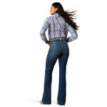 Picture of Ariat 10058912 High Rise Paula Slim Trouser Jeans