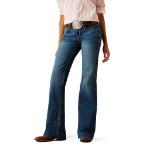 Picture of Ariat 10058920 Mid Rise Hasley Slim Trouser Jeans