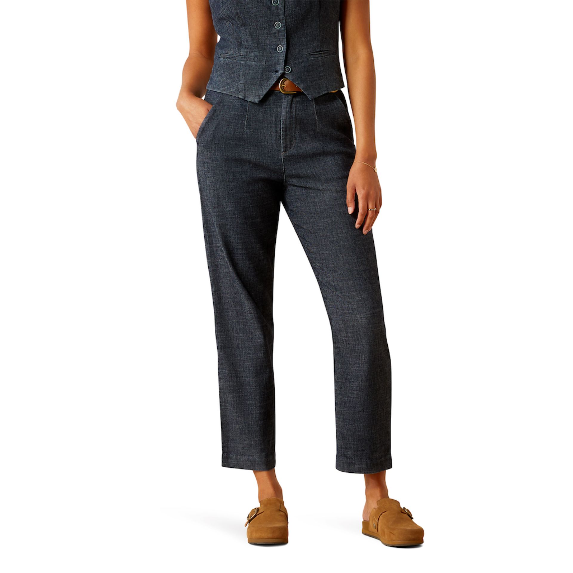 Picture of Ariat 10060877 Hatfield Denim Pants