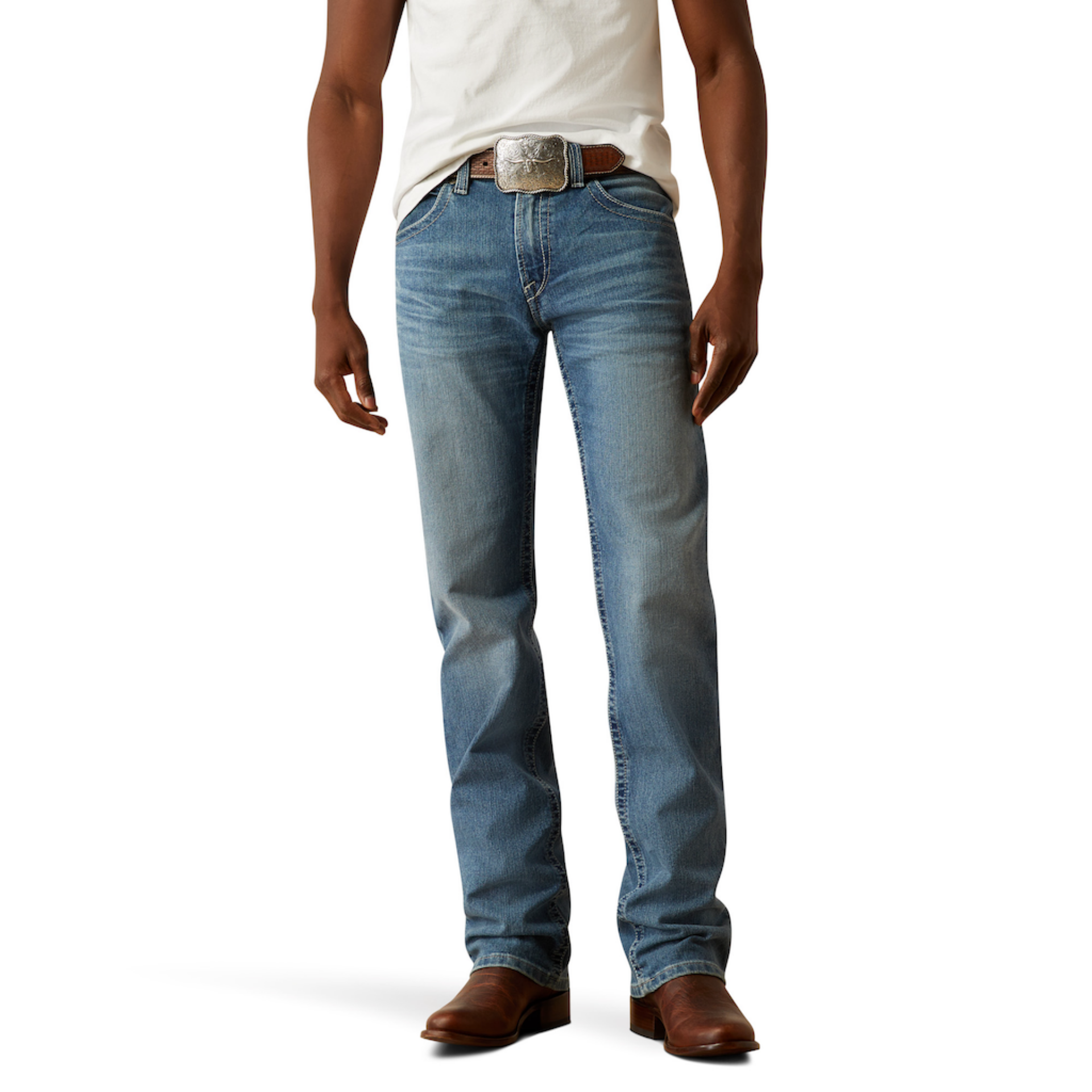 Picture of Ariat 10060927 M5 Straight Forrest Straight Leg Jeans