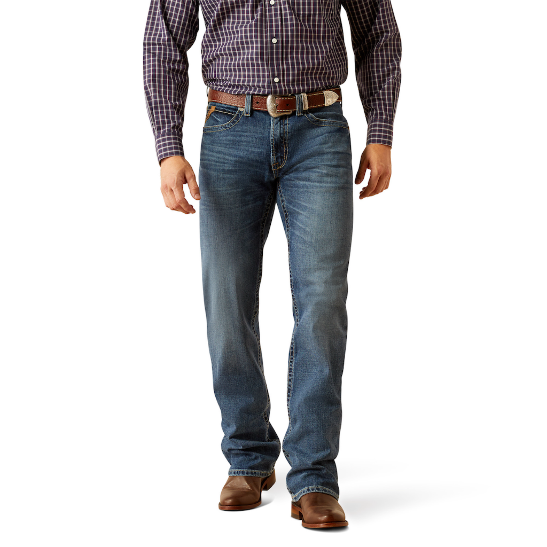 Picture of Ariat 10060930 M4 Relaxed Andrew Boot Cut Jeans