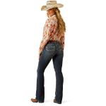 Picture of Ariat 10060987 Mid Rise Lilla Boot Cut Jeans