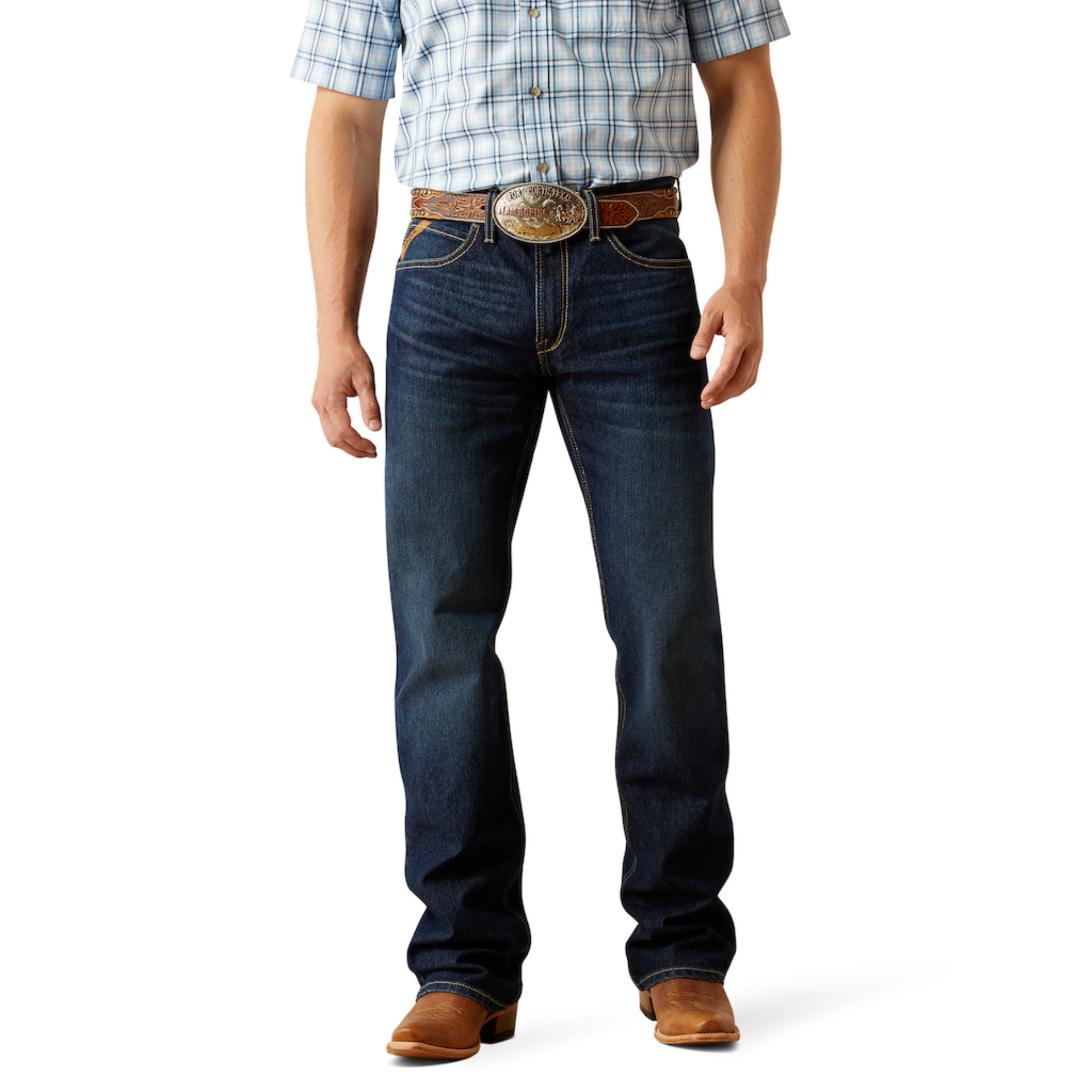 Picture of Ariat 10061400 M4 Relaxed Jones Boot Cut Jeans