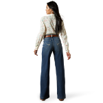 Picture of Ariat 10061724 Ultra High Rise Rosalie Wide Leg Jean