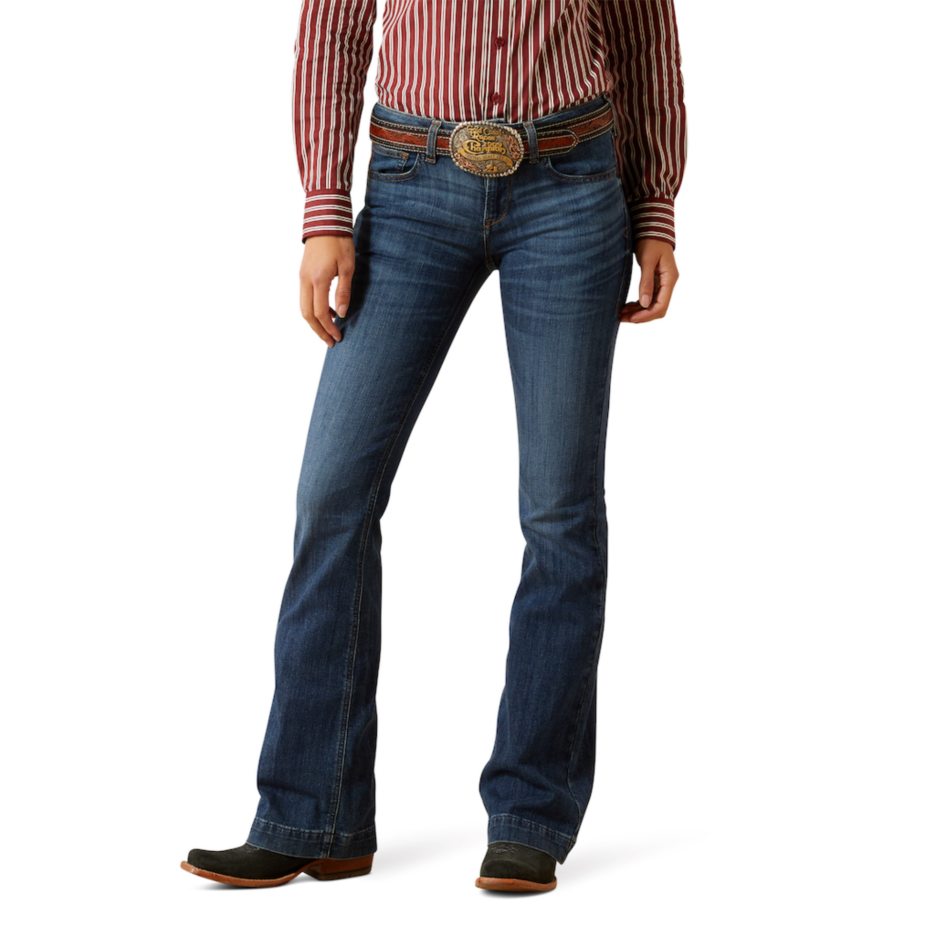 Picture of Ariat 10061727 Perfect Rise Bessie Slim Trouser Jeans