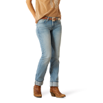 Picture of Ariat 10061730 Mid Rise Alessia Straight Leg Jean