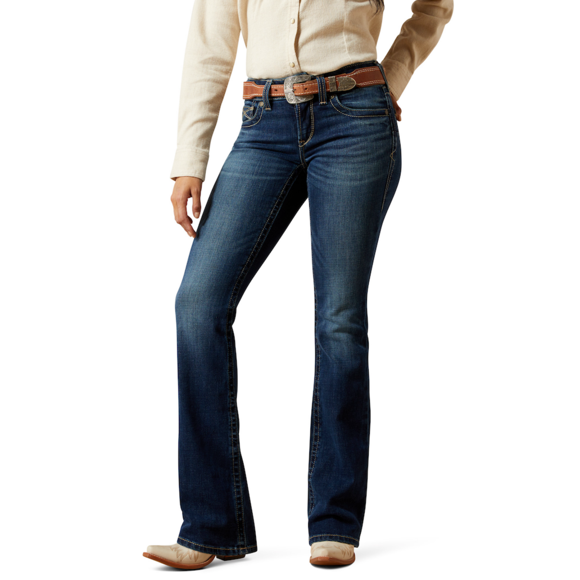 Picture of Ariat 10065885 Perfect Rise Adalynne Boot Cut Jean