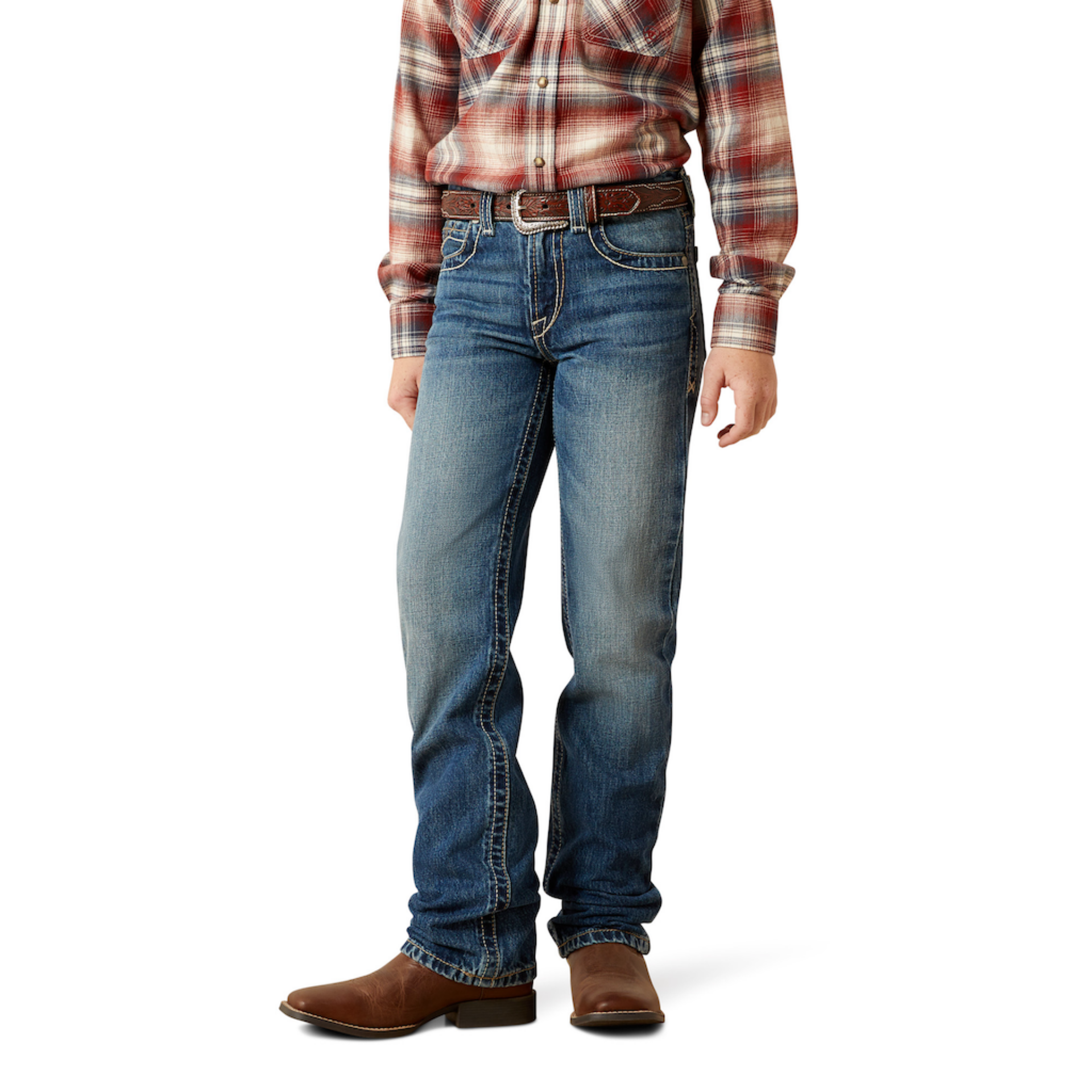 Picture of Ariat 10065918 B5 Slim Lucas Straight Leg Jean