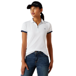 Picture of Ariat 10058544 Bandera Team 1/4 Zip Polo