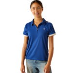 Picture of Ariat 10058591 Bandera Team 1/4 Zip Polo