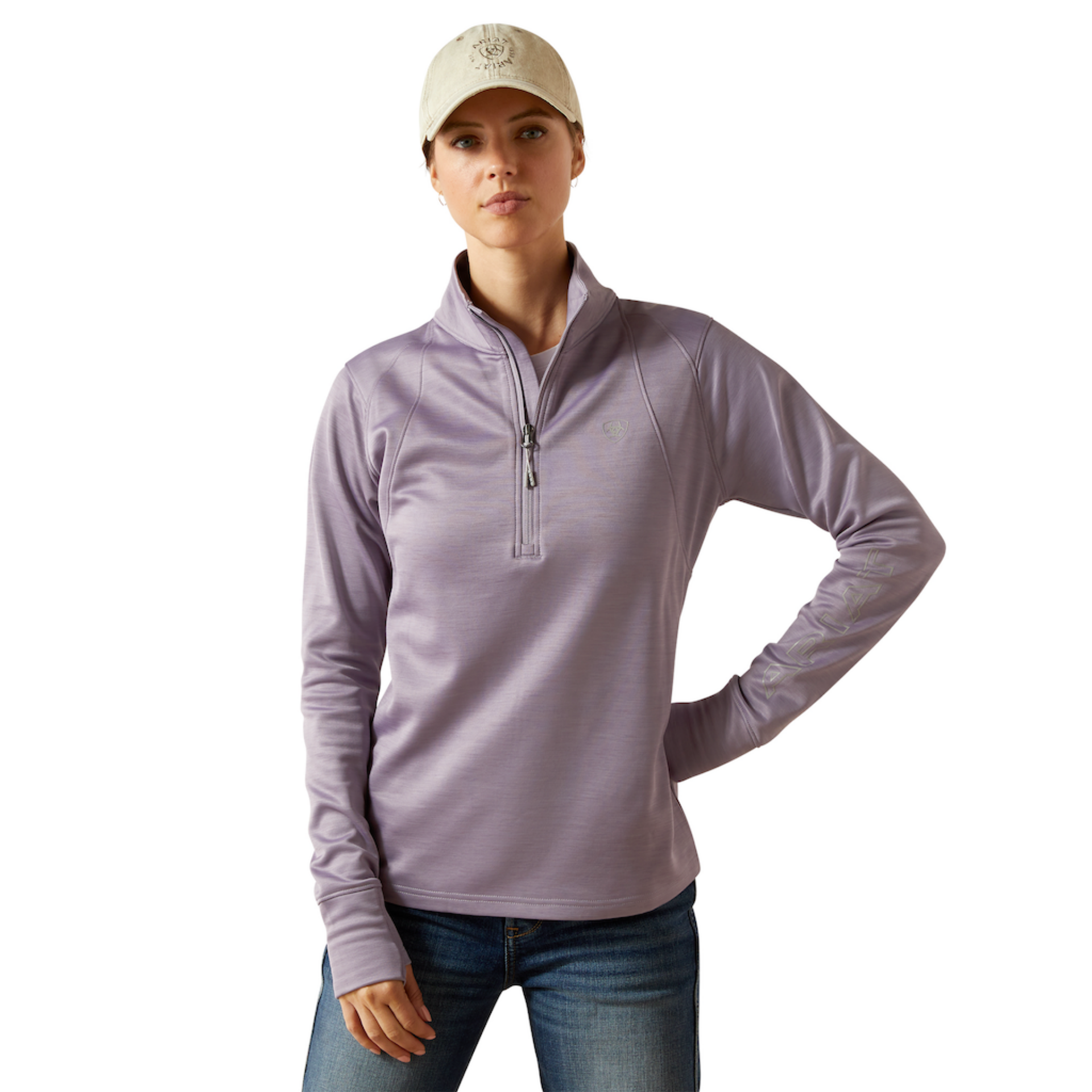 Picture of Ariat 10062373 Team EQ 1/2 Zip Pullover