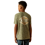 Picture of Ariat 10054755 Tree Bark Camo Charger T-Shirt