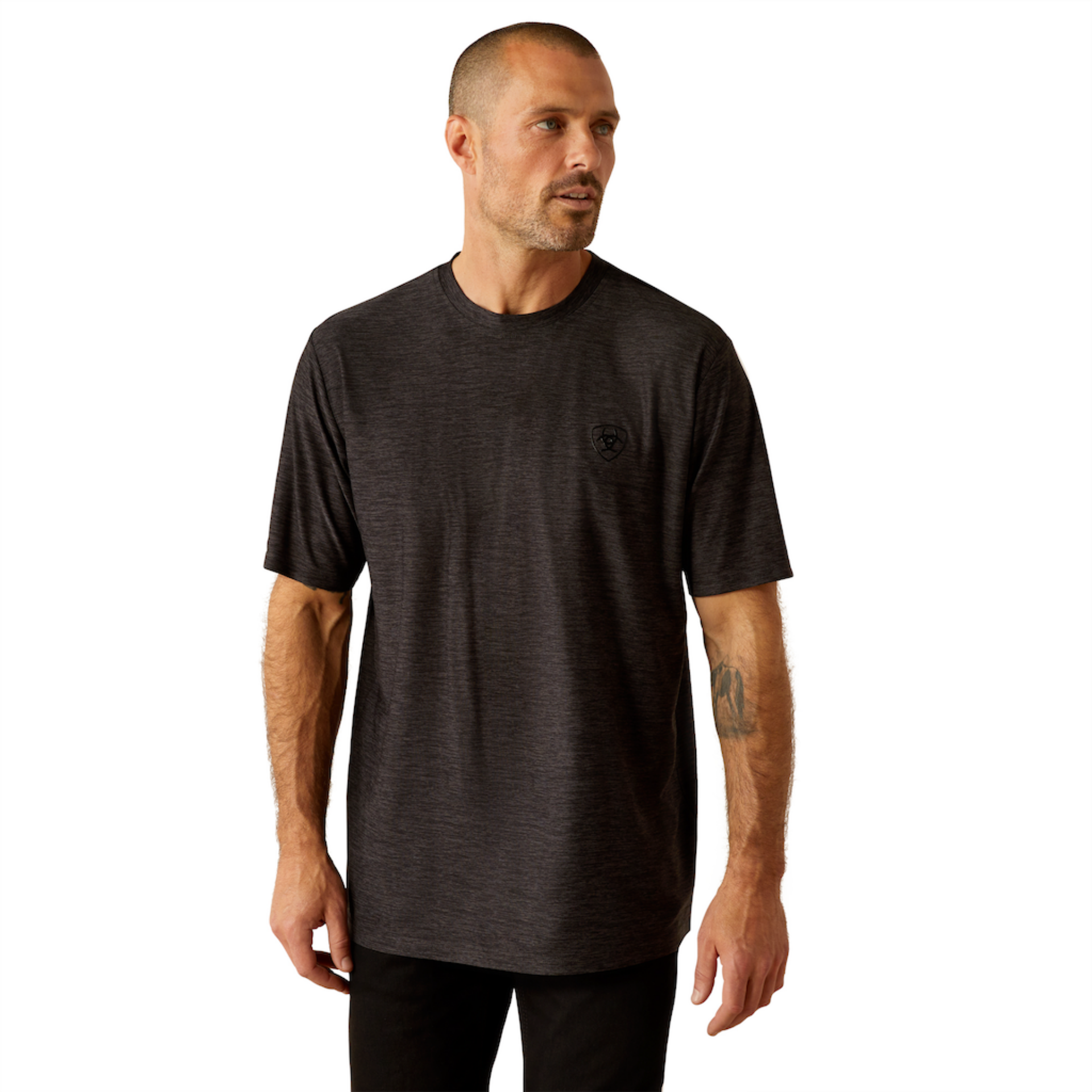 Picture of Ariat 10054765 Vertical Gradient Charger T-Shirt