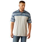 Picture of Ariat 10055070 Charger 2.0 Color Block Polo
