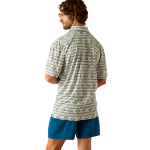 Picture of Ariat 10055185 All Over Print Polo