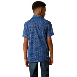 Picture of Ariat 10055423 All Over Print Polo