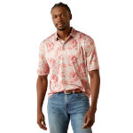 Picture of Ariat 10058847 Charger 2.0 Printed Polo