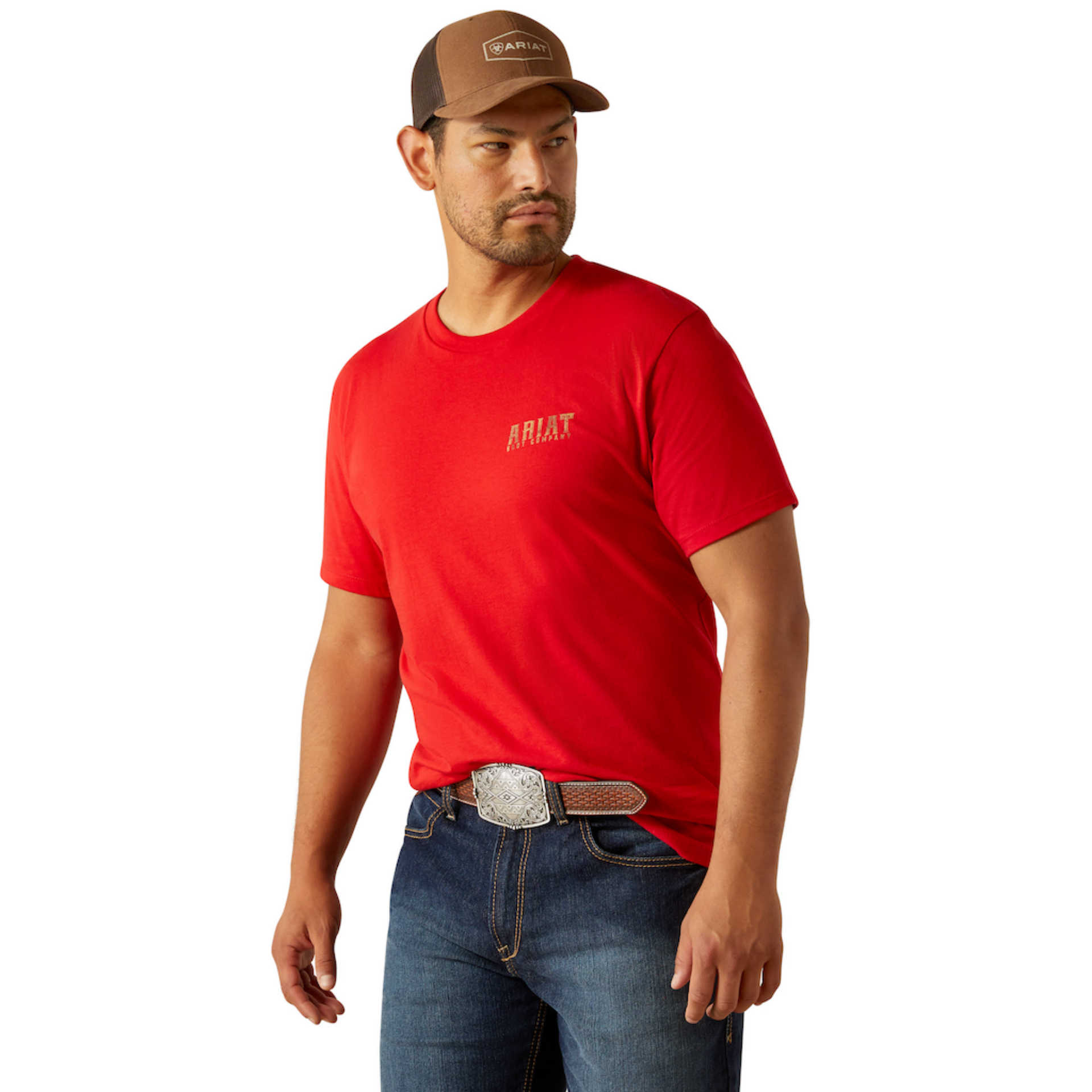 Picture of Ariat 10058884 Ariat Leather Shield T-Shirt
