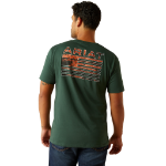 Picture of Ariat 10058890 Ariat Rustic Wood Flag T-Shirt