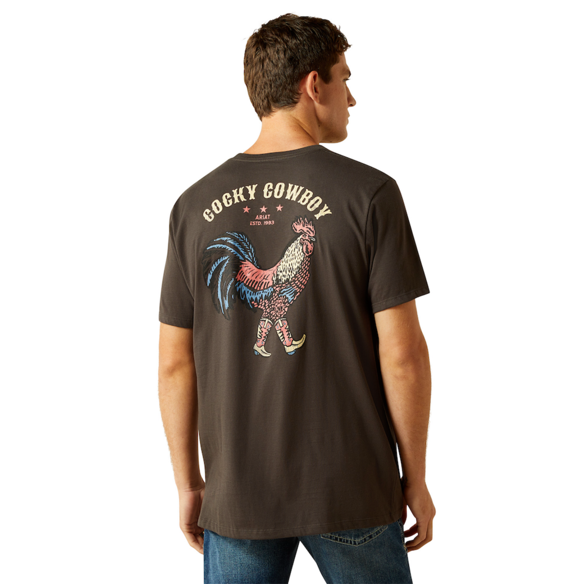 Picture of Ariat 10058894 Ariat Cowboy Cocky T-Shirt