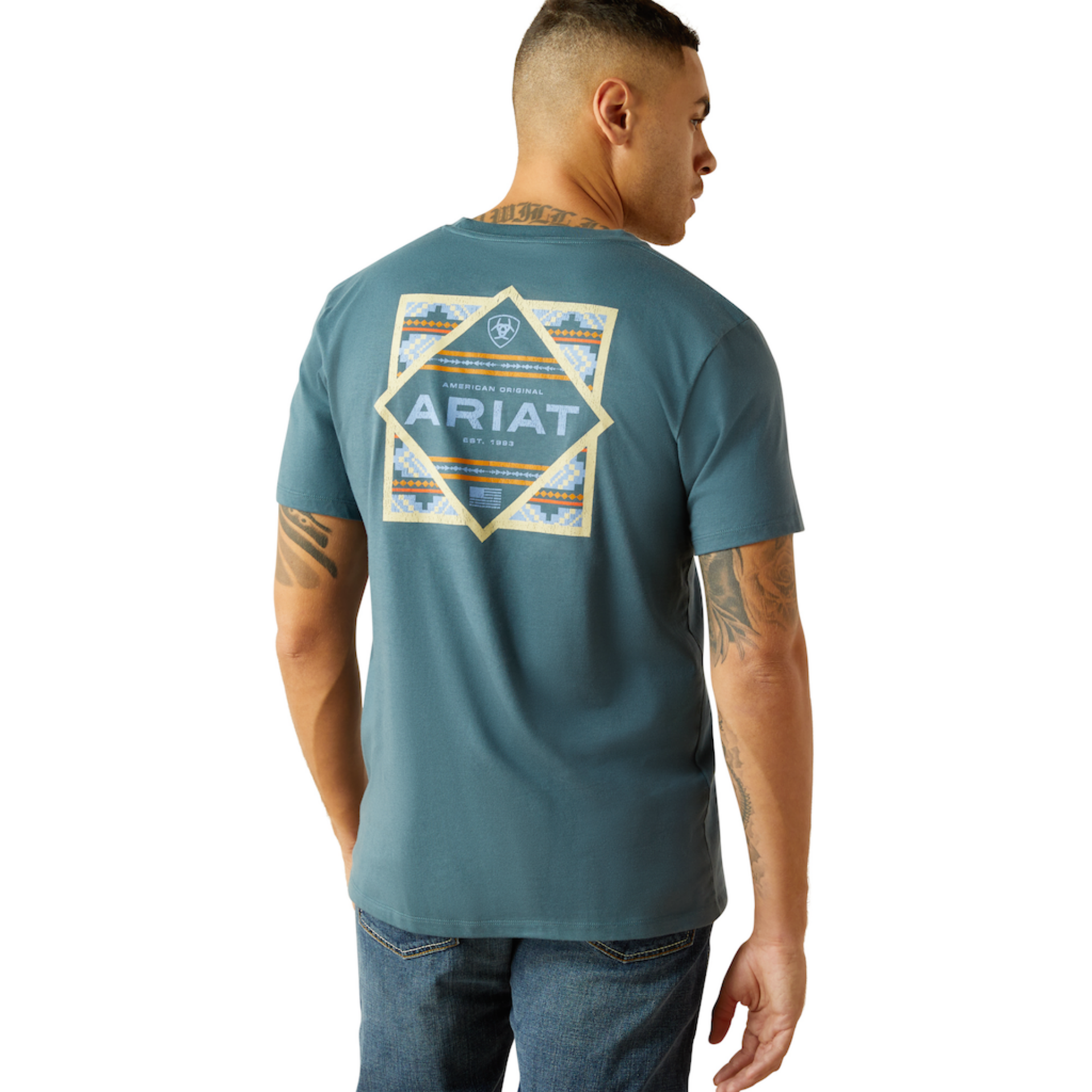 Picture of Ariat 10058897 Ariat Puebla Serape T-Shirt
