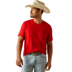 Picture of Ariat 10058939 Ariat Etched Buffalo LOTF Flag T-Shirt