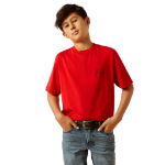 Picture of Ariat 10059050 Ariat Etched Buffalo LOF Flag T-Shirt