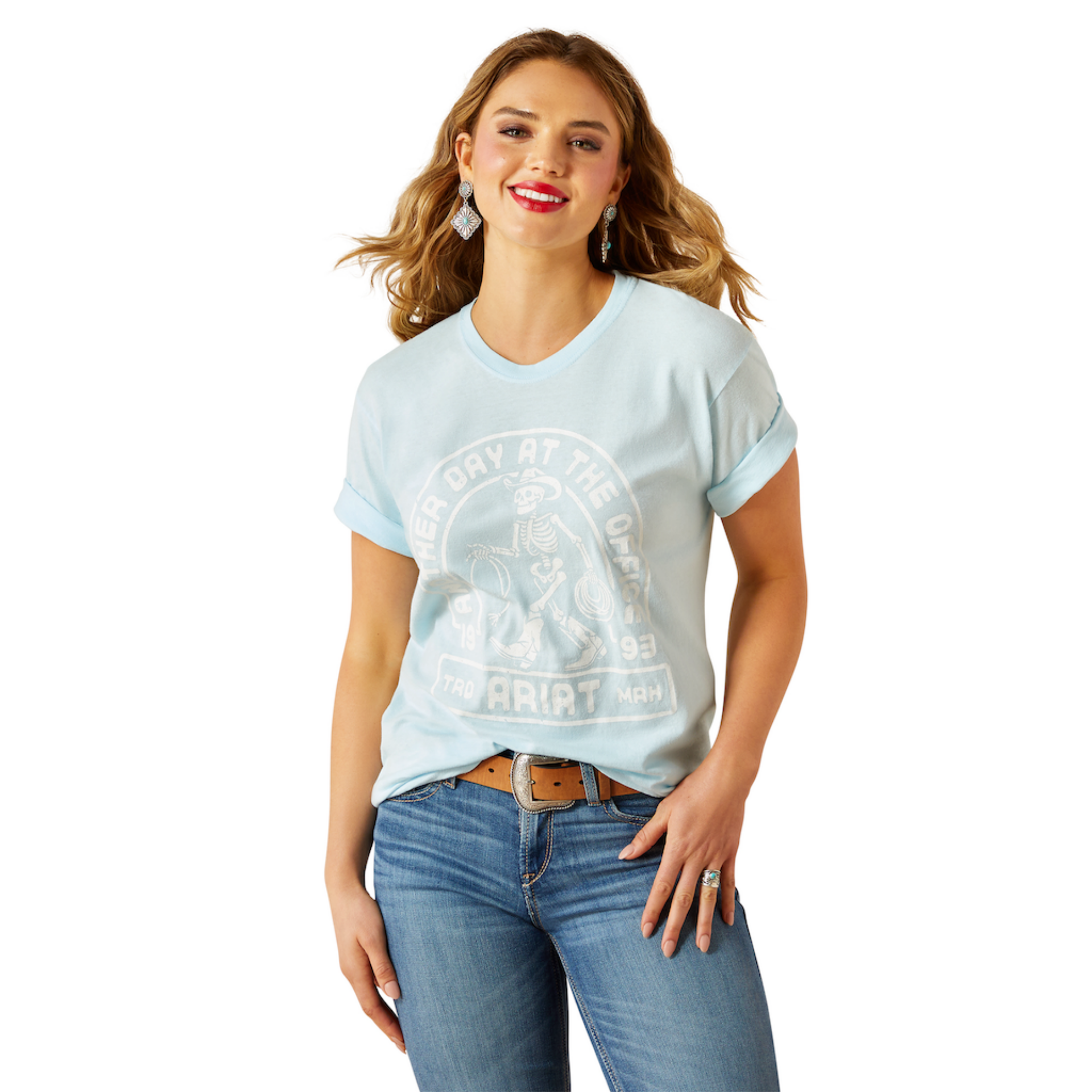 Picture of Ariat 10062347 Ariat Another Day T-Shirt