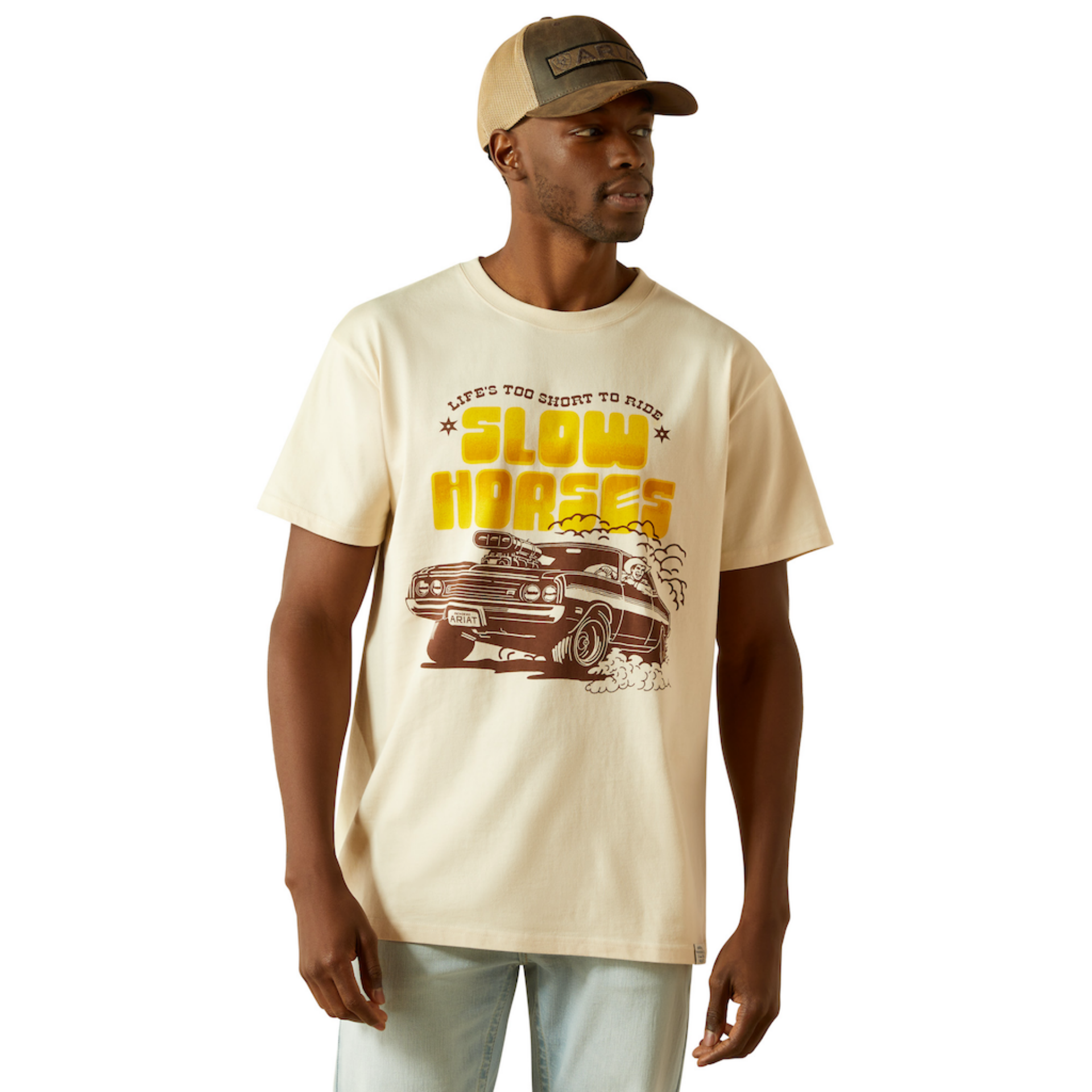 Picture of Ariat 10062405 Sendero Slow Horses T-Shirt