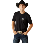 Picture of Ariat 10062423 Ariat Stitched Skull T-Shirt
