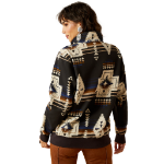 Picture of Ariat 10062399 Sienna 1/2 Zip Sweatshirt