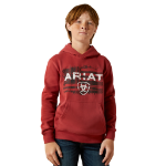 Picture of Ariat 10062462 Ariat Liquid Stamp Flag Hoodie