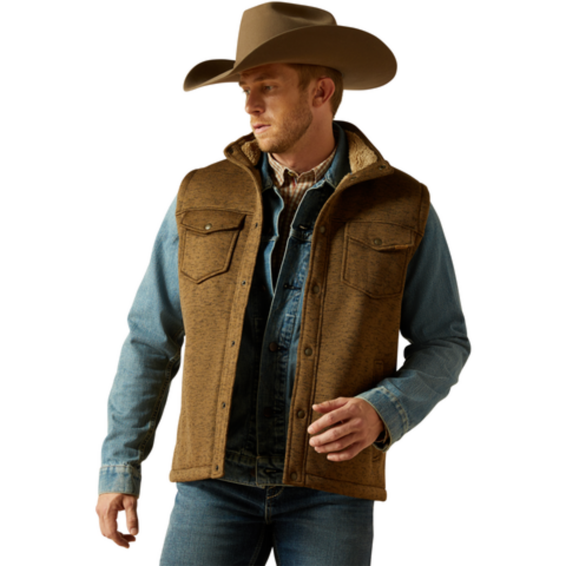 Picture of Ariat 10062485 Caldwell Sherpa Vest