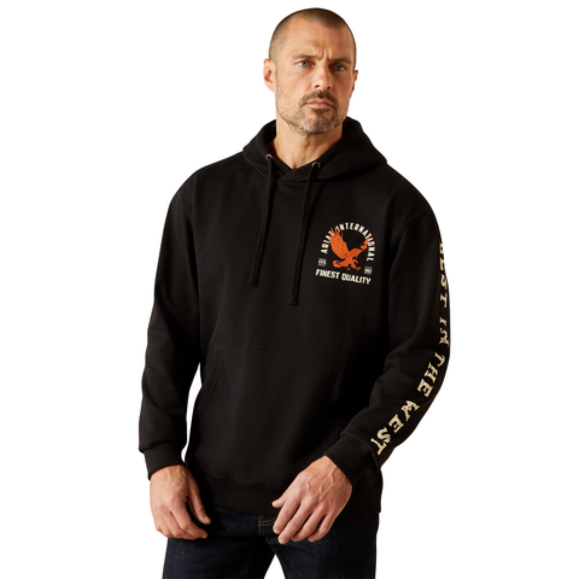 Picture of Ariat 10062492 Ariat Eagle Large Hoodie