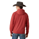 Picture of Ariat 10062494 Ariat Liquid Stamp Flag Hoodie