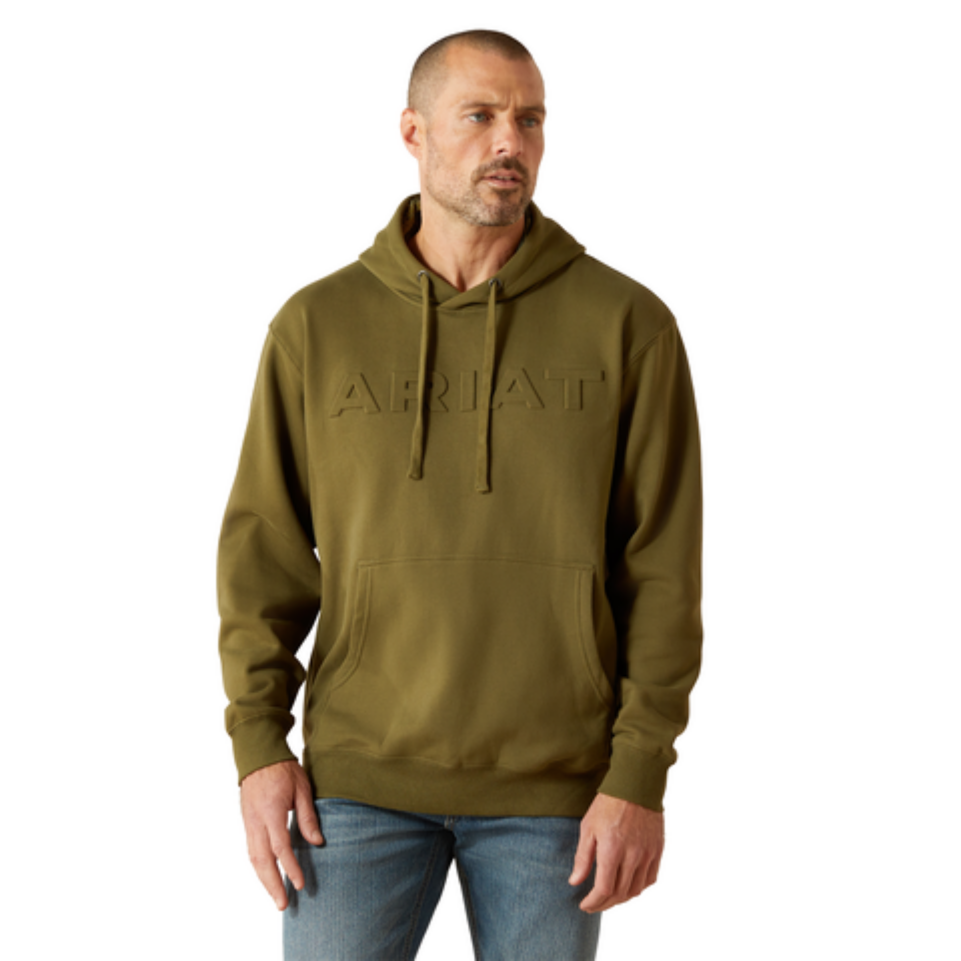Picture of Ariat 10062501 Ariat Embossed Logo Hoodie