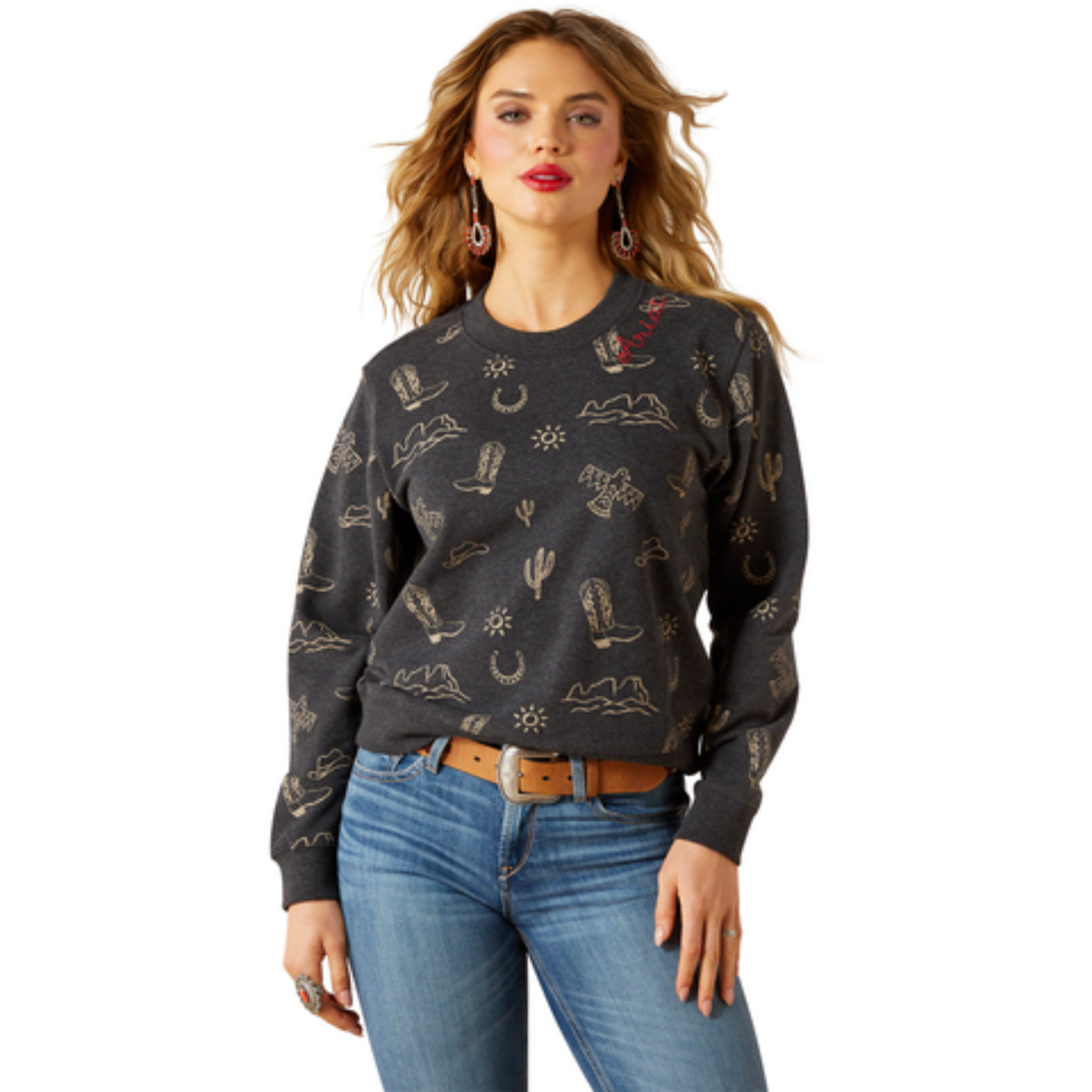 Picture of Ariat 10062737 Essential Crew Sweatshirt