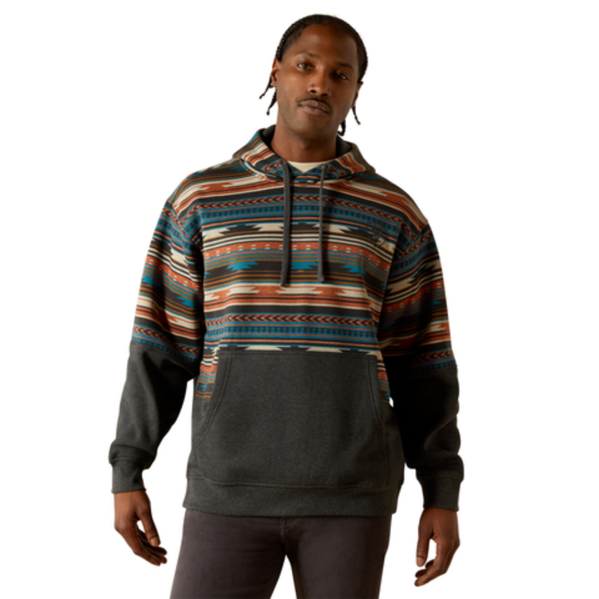 Picture of Ariat 10062905 Color Block Hoodie