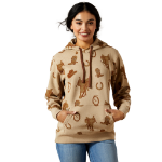 Picture of Ariat 10065823 Ariat Logo 2.0 Printed Hoodie