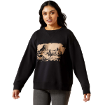 Picture of Ariat 10065871 Outlaw Oversized Sweatshirt