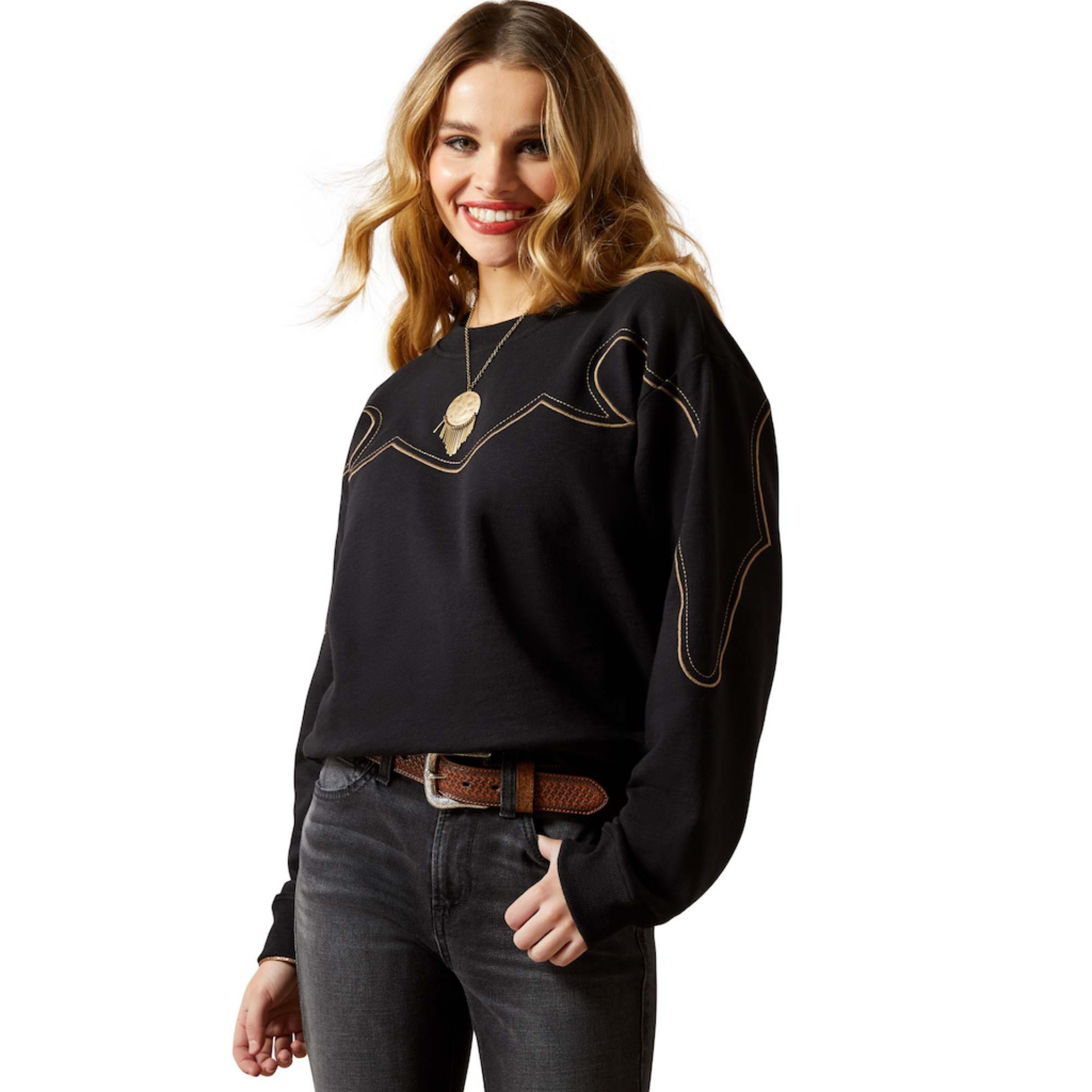 Picture of Ariat 10065946 Hickory Sweatshirt