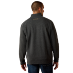 Picture of Ariat 10072365 Logo PBR 1/4 Zip Sweatshirt