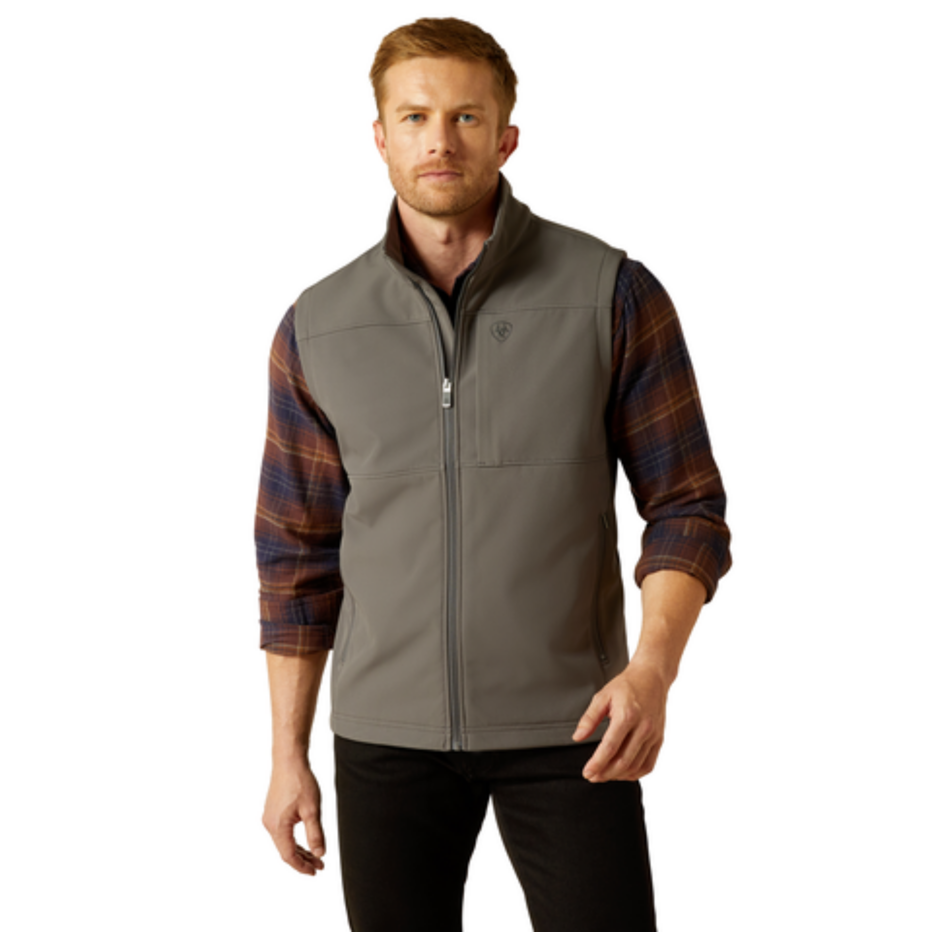 Picture of Ariat 10062362 Vernon Softshell Vest